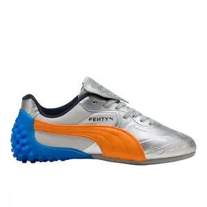 PUMA Womens Fenty X Avanti Ls-X Lace Up Sneakers Shoes Casual - Orange, Silver