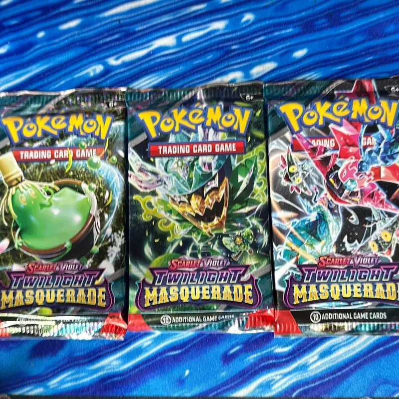Pokémon Scarlet & Violet Twilight Masquerade Single Booster Pack - Trading Card Game - Additional Game Cards Included