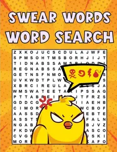 Swear Words Word Search: Funny Word Search For Adults, Large Print, Puzzle Books