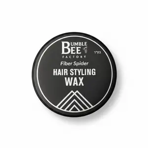 Bumble Bee Factory Fiber Spider Hair Wax - Strong Hold & High Texture - Fiber-Filament Technology - 150ml