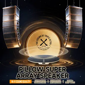 OObang Ultra-Thin PillowSpeaker with 3D White Noise, AirConduction Audio Design, Pillow Speaker for Bedtime Music & Audiobooks, Compatible , Adjustable Cable Clip, Durable Mount, tiktokshopsp  bantal Nest Mini Speaker Bluetooth Wireless