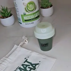 Lumi Teaware Matcha Shaker with Drawstring Travel Bag