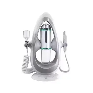 Us Plug 2-In-1 Hydrogen Oxygen Facial Bubble Pore Cleansing Beauty Instrument, Multi-Functional Mist Humidifier for Women Home Spa Use, Portable Facial Steamer