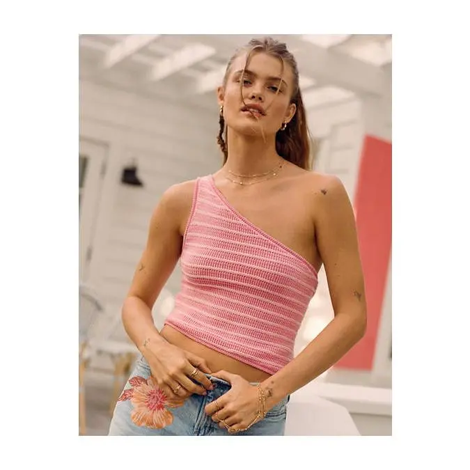 AE One-Shoulder Sweater Tank Top