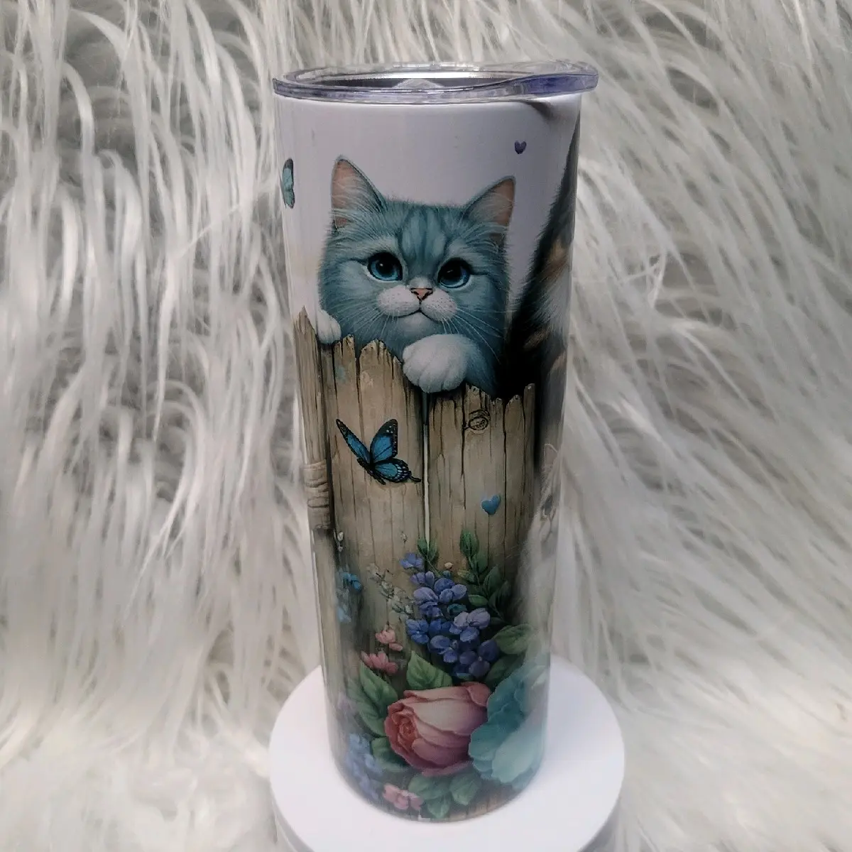 20 oz Kitty Tumbler