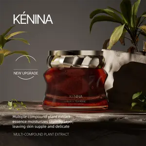KENINA Black Tea Infusion Deep Nourishing Mask - Intense Hydration for Firm Bouncy & Supple Skin with Multi Compound Plant Extract