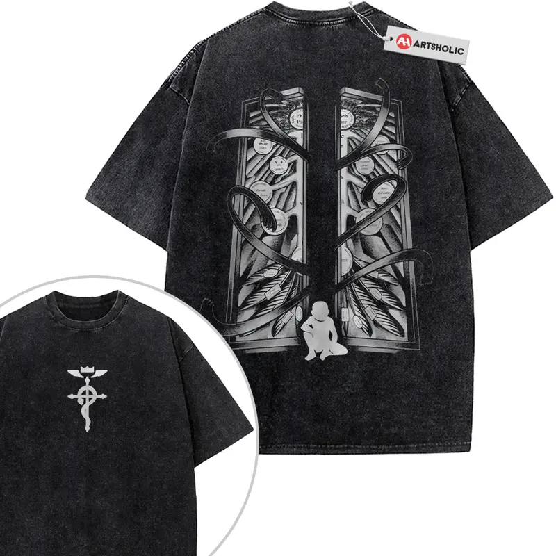 full metal alchemist t-shirts - TikTok Shop