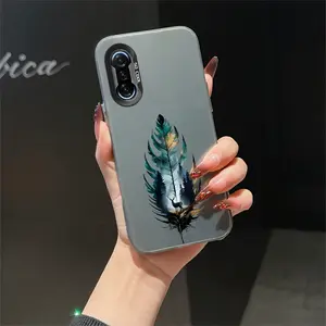 Forest Deer Creative Feather phone Suitable For Xiaomi POCO F4 GT Case is suitable For Xiaomi POCO F4 GT with PET Shock proof design perfect for popular