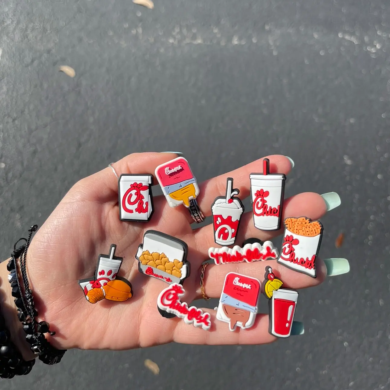Chick Fil A croc charm -  price is per charm