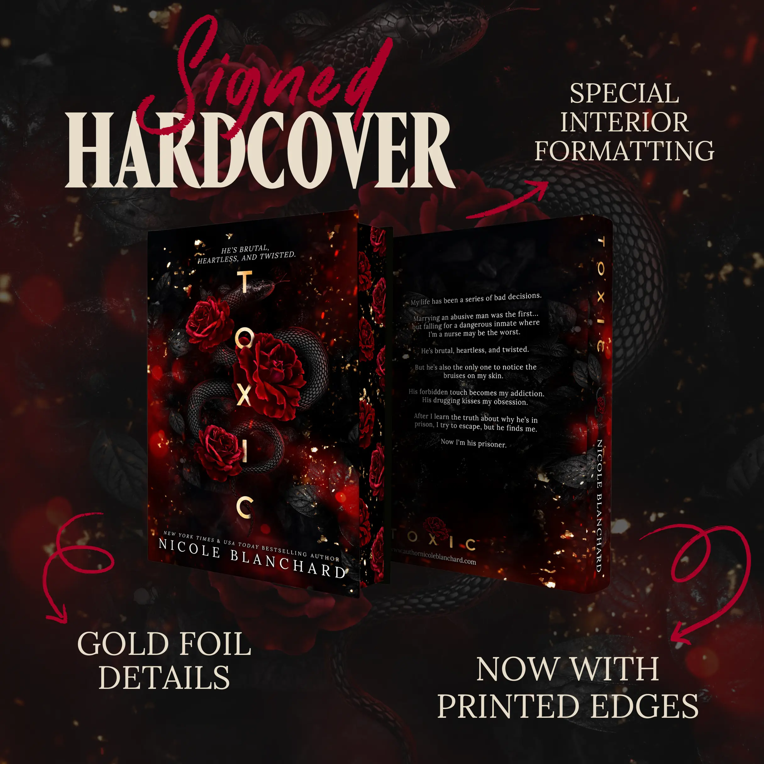 Toxic Signed Hardcover — Deluxe Edition