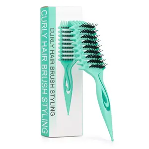 【Upgraded version】Curl Defining Brush,Vented Hair Brushfor Detangling,Shaping and Defining Curls For Women andMen Less Pulling Wide-MothersDay GiftForMom Teeth Design EffortlesslyShaping & Defining Curls Anti-tangling vintage hair brush hair products