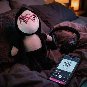 TikTok Trending Mini Vessel Cute Doll for Sleeptoken Fans & Collectors Soft 25cm Pp Cotton Short Plush Toy Stuffed Animal