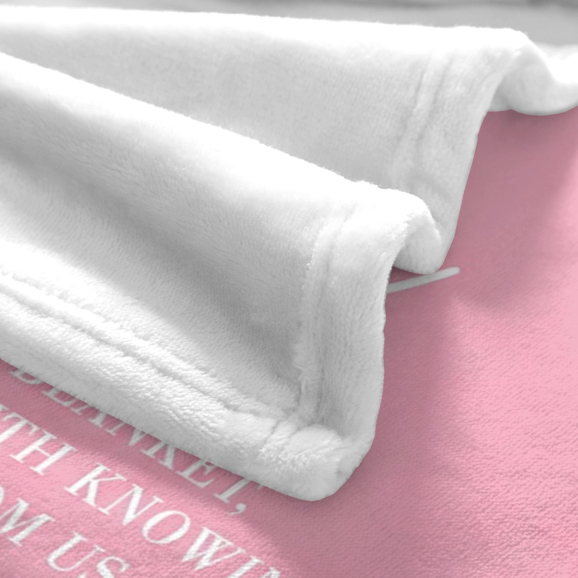 Gifts for Mom Mothers Day, Mom Birthday Gifts Blanket, Moms Gift for Women from Daughter Son, We Love You Present for Mother Mommy Christmas 60" x 50", Pink cooling