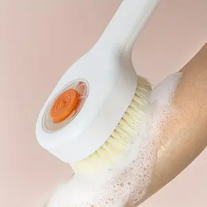 Electric Shower Brush, 1 Count Long Handle Bath Brush, Multifunctional Bath Brush, Body Brush for Home Bathroom, Personal