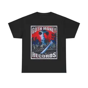 Goth Money Records - Jason Logo Tee T-Shirt - Goth Money Wear Merch, Unisex Gildan Tee