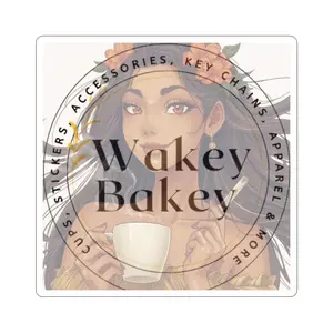 Wakey Bakey Kiss-Cut Stickers, Fun Planner Decor, Personalize Your Laptop, Coffee Lover Gifts, Cute Art Stickers
