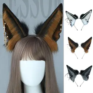 Wolf Ear Headband Wolf Ears Hair Hoop Dog Ear Headband Wolf Cosplay