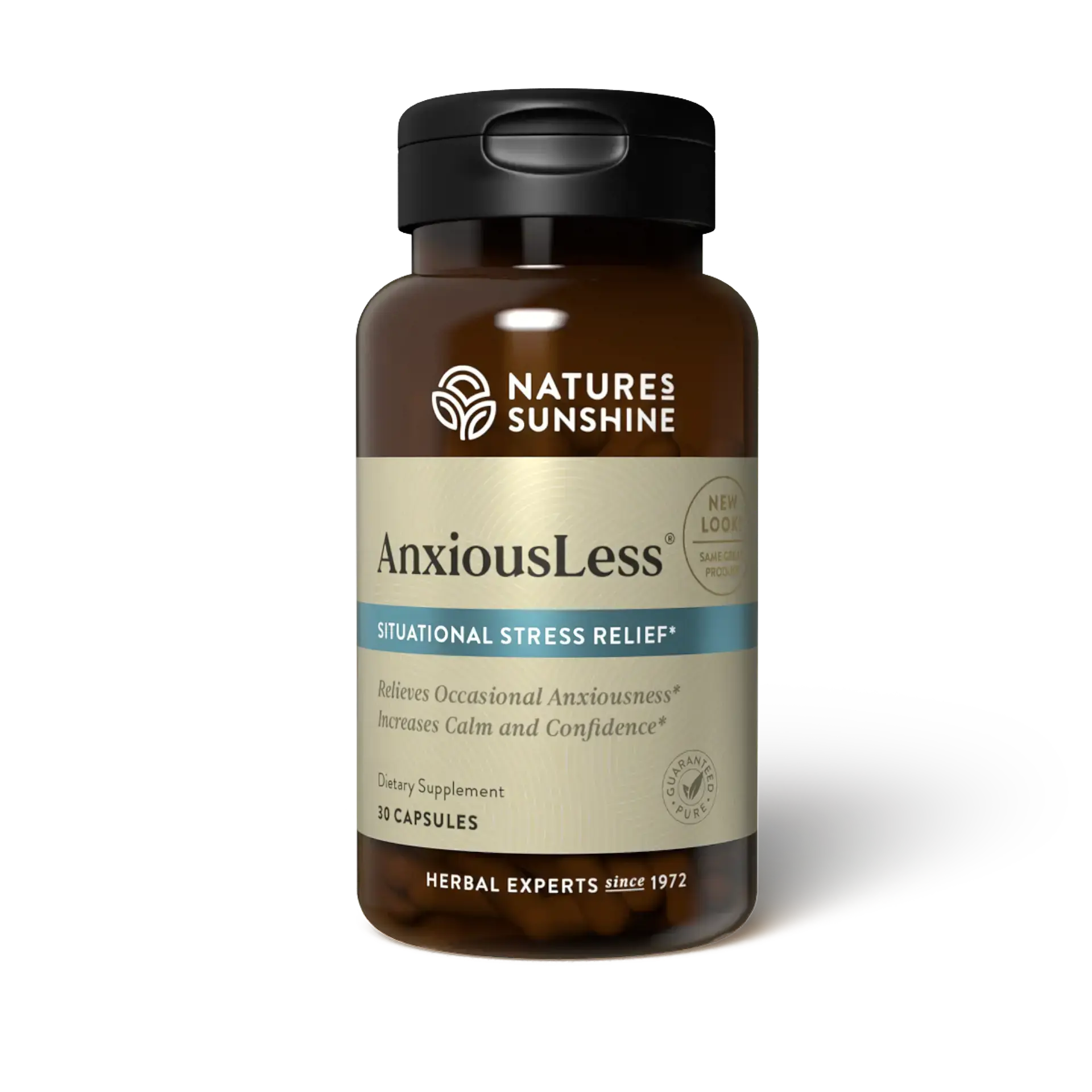 Nature's Sunshine AnxiousLess (30 Capsules)