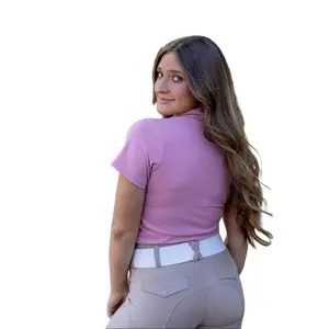 Equestrian Belts White Silver Snaffle Bit 1.5" Belt Buckle One Size Fits All Female Adjustable Comfortable for Breeches & Jeans