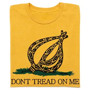 'Don't Tread On Me' Onion T-Shirt