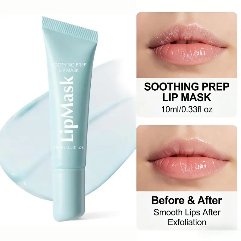 Peel-Off Design Lip Treatment - Cooling, Lightweight Prep Mask with Soothing Benefits, Lasting Moisture, Deep Nourishment, Light & Non-Sticky Lip Moisturizer