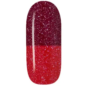 Sparkle & Co dp.300 Red Velvet Crinkles 1 ounce Dip Powder For Nails - 1 Jar Lasts 20-25 Manis