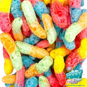 Freeze Dried Sour Gummi Worms