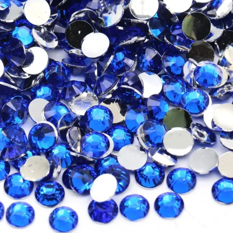 Sapphire Resin Rhinestones Sapphire Resin Rhinestones