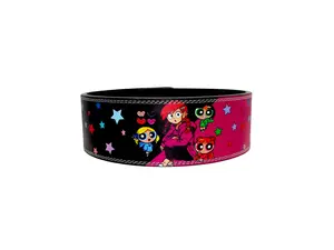 Cartoon Girl Aesthetic Anime Design Power Girl Lever Belt High-Quality Durable Comfortable Material for Everyday Wear or Anime Events