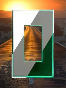 Glow Covers! See Switches Safely in the Dark, Before You Turn On the Light. Home Decor Improvement Upgrade Wall Plates.