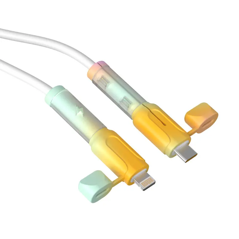 Lightning-C-pink-green-yellow