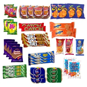 Snack Pack 40 Piece Jamaican Trini Bajan Snacks Exotic Caribbean Snacks