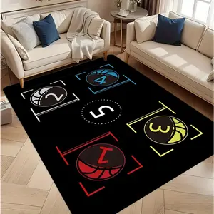 Basketball Training Mat Carpet Indoor Ball Control Training for Teenagers Home Decoration Carpet