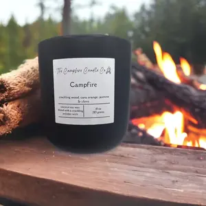 Campfire Ceramic Candle