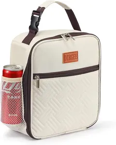 Insulated Lunch Bag for Women & Men - Leakproof Freezable Cooler Bag - Small Portable Reusable Lunch Box for Office Work - Travel Essentials