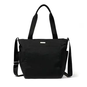 baggallini Women's Get Carried Away Crossbody Tote Bag - Black