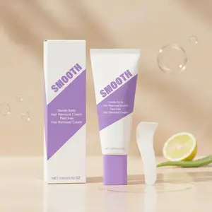 Pain-Free Bikini Hair Removal Cream for Sensitive Skin | Fast & Gentle | Aloe, Hyaluronic Acid & Citrus Fresh | Smooth Skin in Minutes | For Women & Men