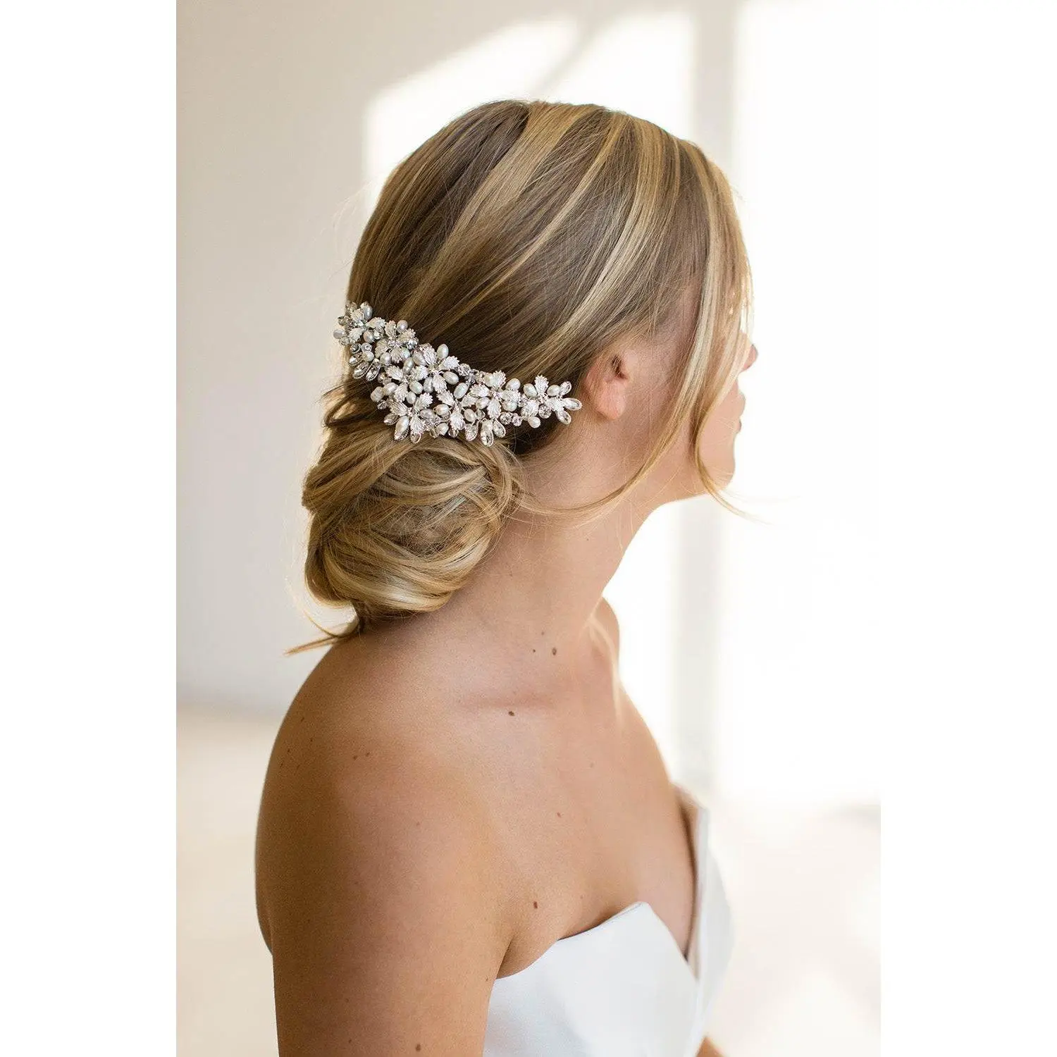 CARESSA COMB - BRIDAL HAIR ACCESSORIES