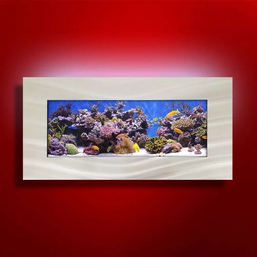 Aussie Aquariums 2.0 Wall Mounted Aquarium - Skyline Aussie Aquariums 2.0 Wall Mounted Aquarium - Skyline