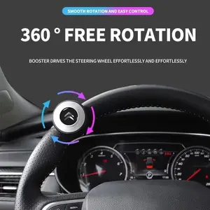 Citrón Car Steering Wheel Assist, 360° Rotation Design, Enhances Driving Comfort & Control, Easy Installation, Upgrade Your Drive
