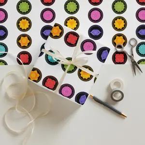 Chakra Symbol Goddess Wrapping paper sheets