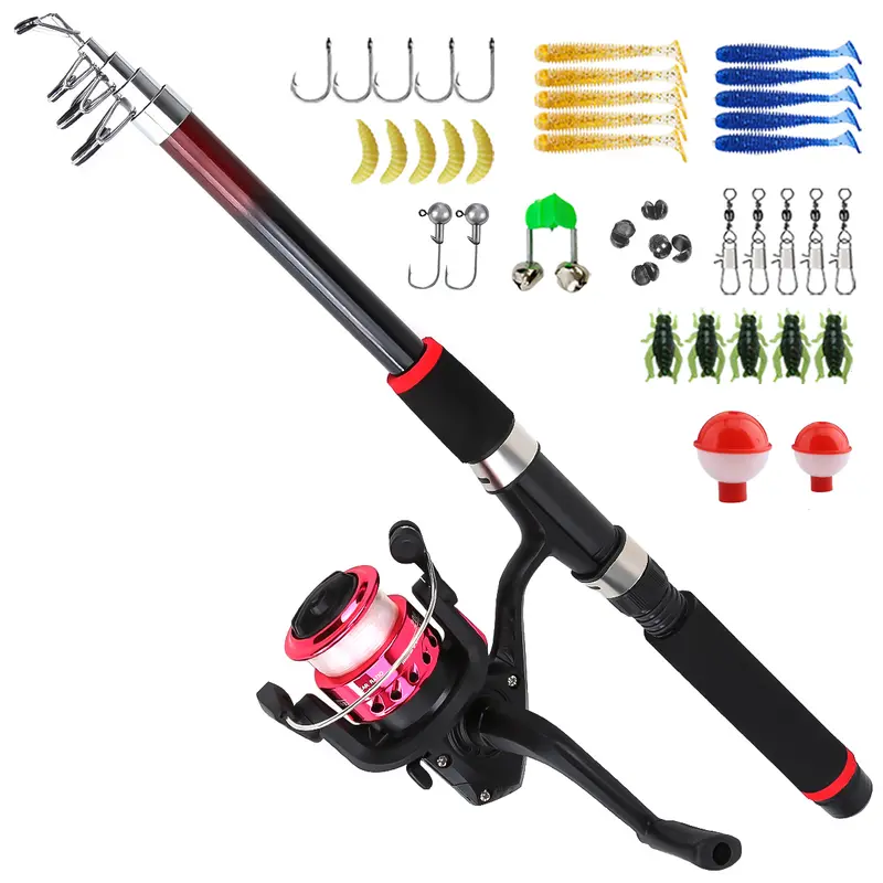 best portable fishing pole BnM Bucks Ultralite 11' sided padded travel case is included to carry this Okuma Spinning Combo Kit Fishing Pole Kit, Carbon Fiber