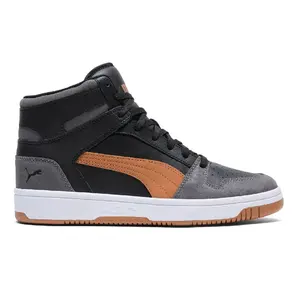 Men's Puma Rebound Layup Russet Puma Black-Melted Caramel (403920 01)
