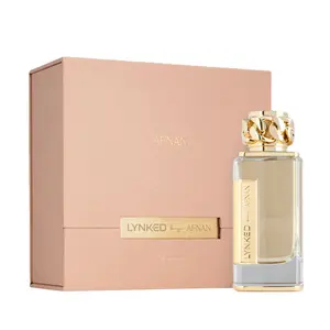 Afnan Lynked Forever EDP Spray - 3.4 oz Women's Fragrance, Floral Fruity Scent with Mandarin Orange, Berries, Long-Lasting Wear