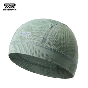 Cooling Helmet Liner Skull Cap - Breathable Mesh Hard Hat Liner for Construction & Biking - Sweat Wicking Performance Headwear for Men & Women