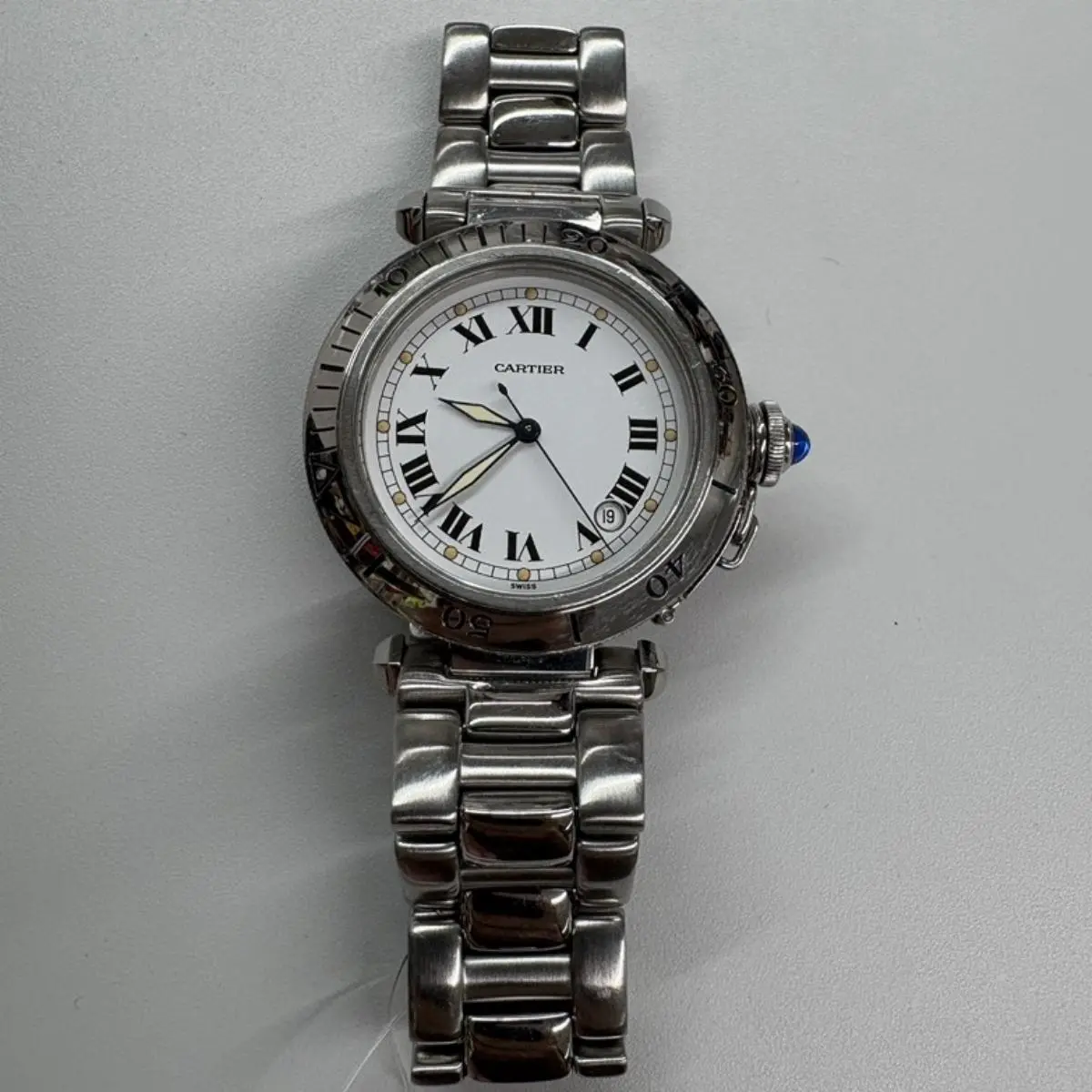 Pre-owned Cartier As Shown Shoulder Bags Watch 18cm 13643