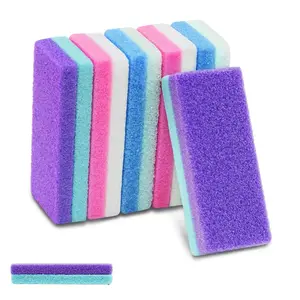 6 Pcs Professional Pedicure Pumice Stone for Feet, Double Sided Dead Skin Callus Remover Foot Scrubber for Home Foot Care