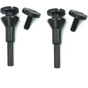 Mounting Mandrel 3/8" & 1/4" Arbor Hole (2pack) for Type 1 Cut-Off Wheel 1/4" Shaft for Die Grinder Rotary Tool