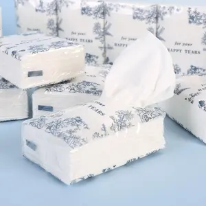 20-Pack Elegant Floral Facial Tissue Set - Soft Wedding, Birthday, Party Favors - Featuring The Phrase 'May You Cry Tears of Joy' - Suitable for Brides, Grooms, And Guests - Decorative Table Display And Guest Gifts - Compatible with Wedding Favors