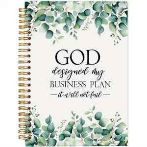 1pc Christian Notebook Journal, Bible Journal Notebooks for Note Taking, Bible Journaling Notebook, Prayer Journal, Christian Gifts for Women Men Faith, Spiral Notebook 5.5x8.3in with 50 Pages, Spiral Bound Notepad